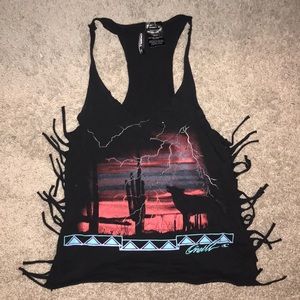 A graphic tank top from pacsun.